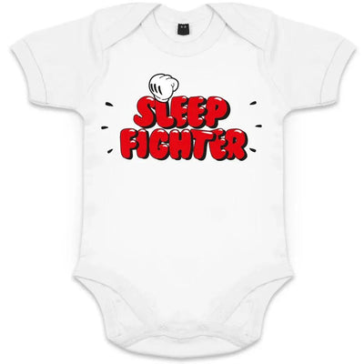 Sleep Fighter Organic Baby Boy Onesie