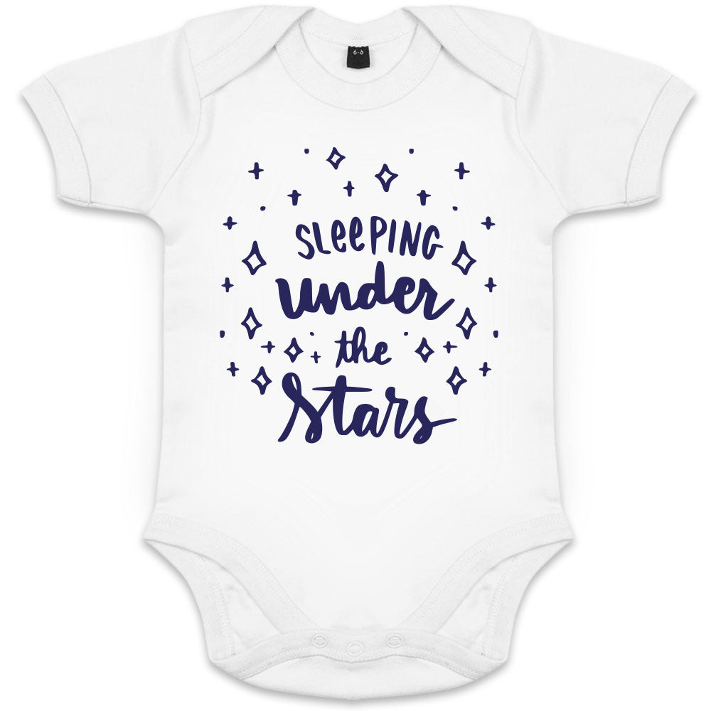 Sleeping Under The Stars Organic Baby Onesie - bigfrenchies