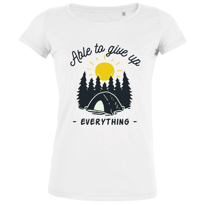 Able To Give Up Everything Women's Organic Tee - bigfrenchies