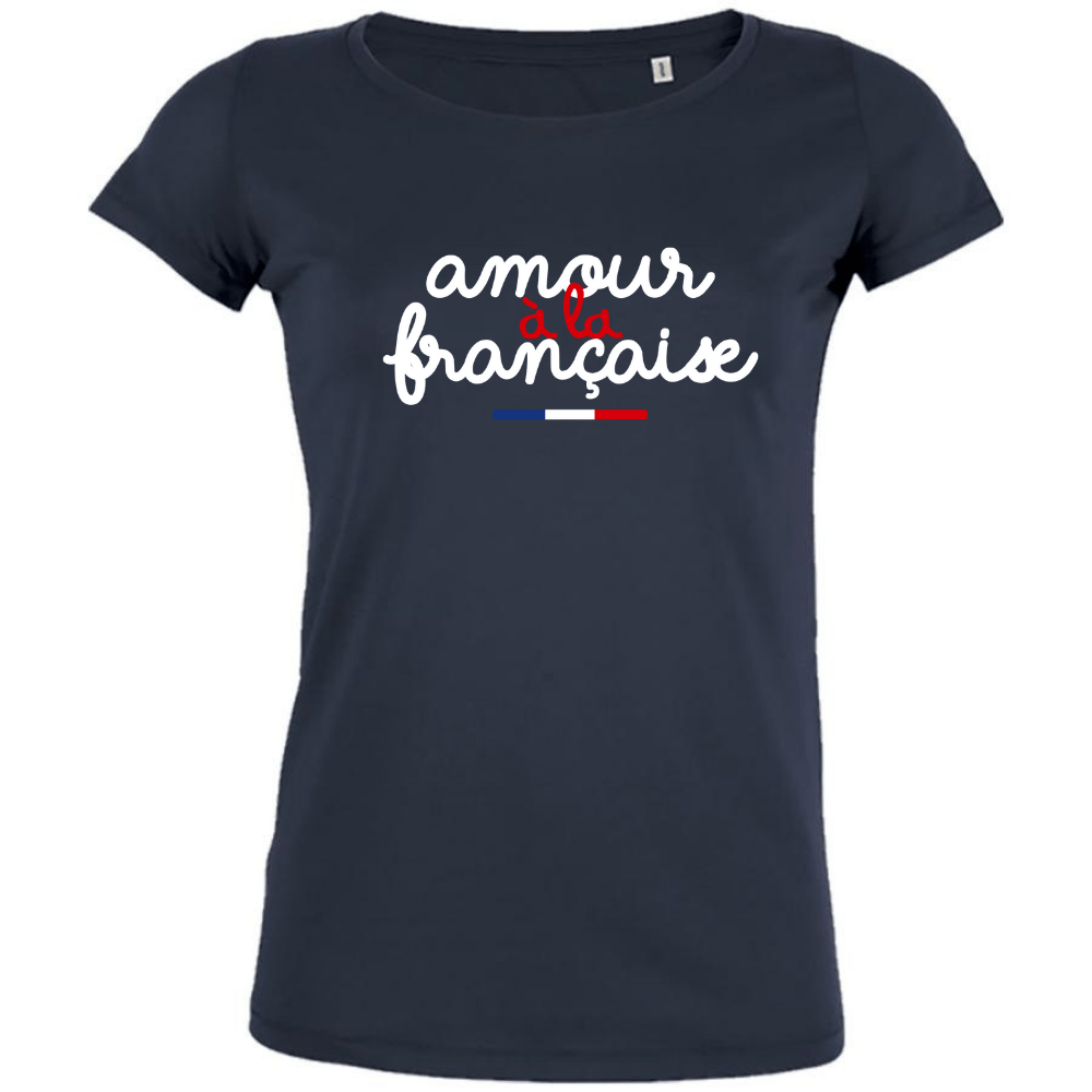 Amour À La Française Women's Organic Tee - BIG FRENCHIES