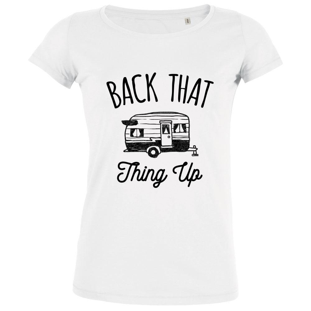 Back That Thing Up Women's Organic Tee - bigfrenchies