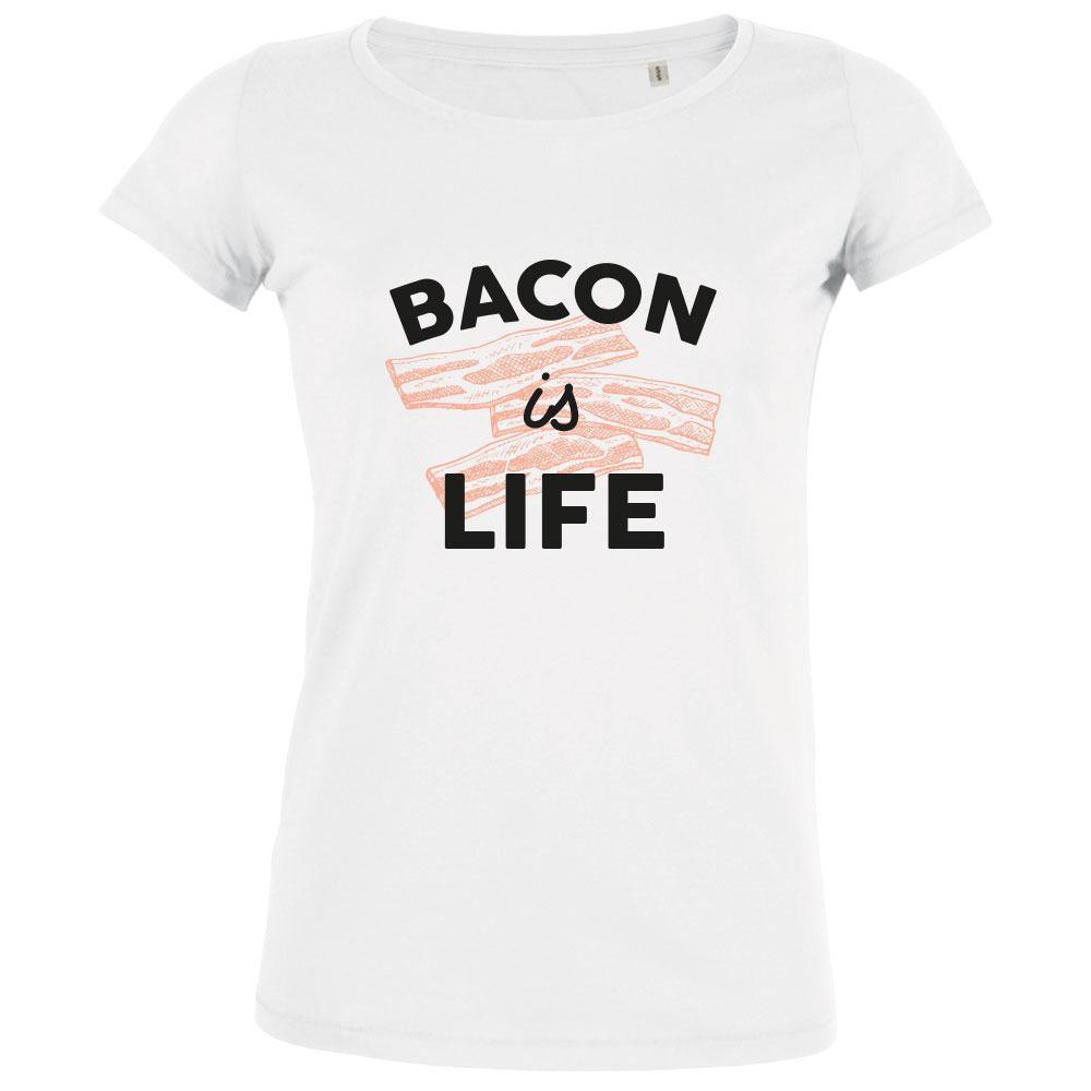 Bacon Is Life Women's Organic Tee - bigfrenchies