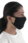 Black Organic Cotton Face Mask - BIG FRENCHIES