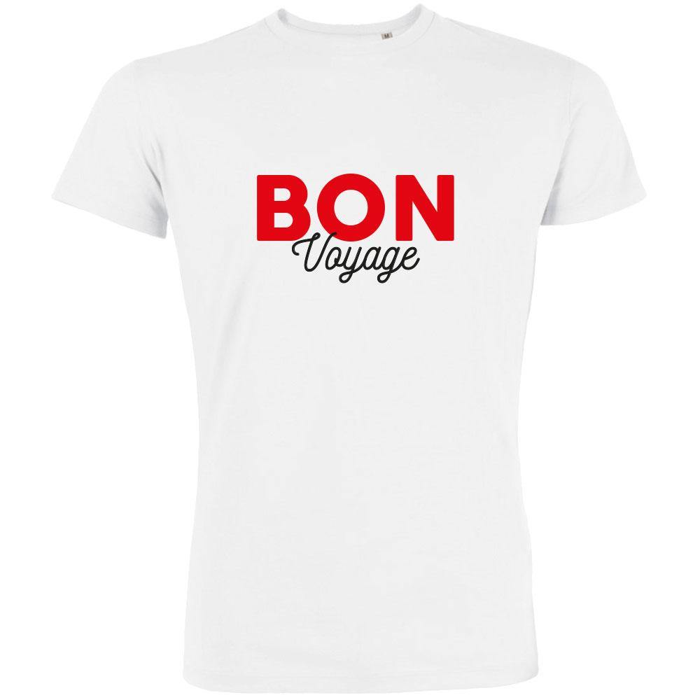 Bon Voyage Men's Organic Tee - bigfrenchies