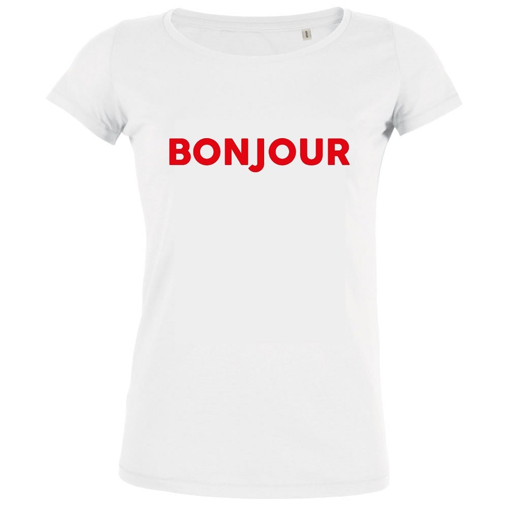 Bonjour Women's Organic Tee - BIG FRENCHIES