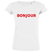 Bonjour Women's Organic Tee - BIG FRENCHIES