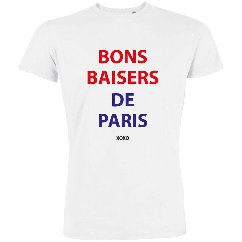 Bons Baisers De Paris Men's Organic Tee - bigfrenchies