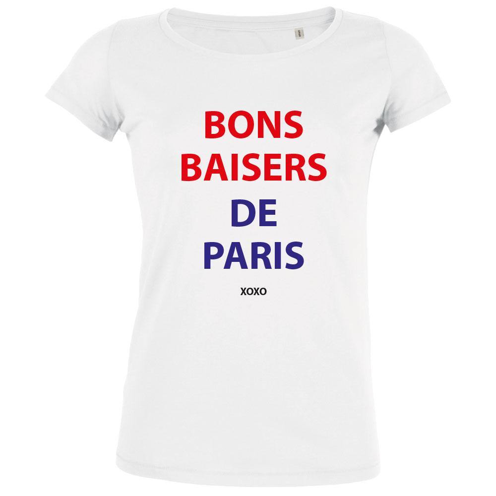 Bons Baisers De Paris Women's Organic Tee - bigfrenchies