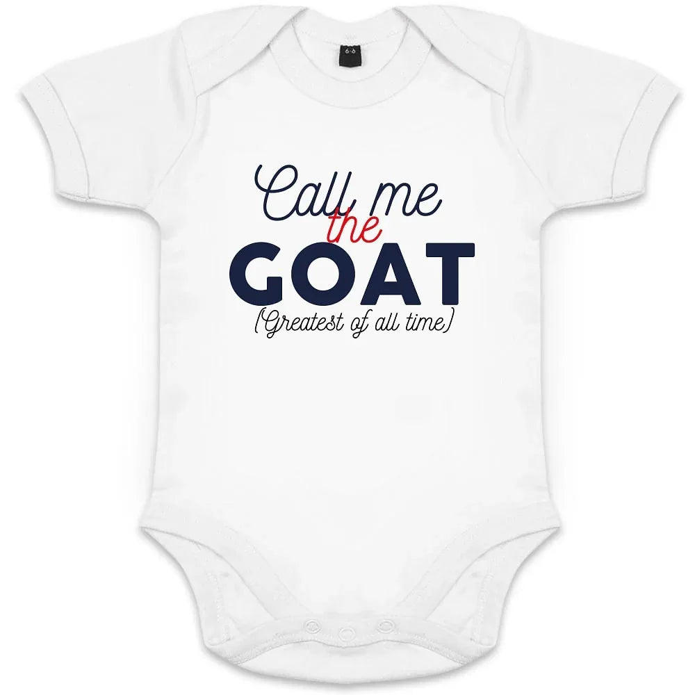 Call Me the GOAT Organic Baby Boy Onesie - BIG FRENCHIES
