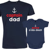 Captain Dad and Marin d'Eau Douce (Landlubber) Dad and Child Matching Outfit