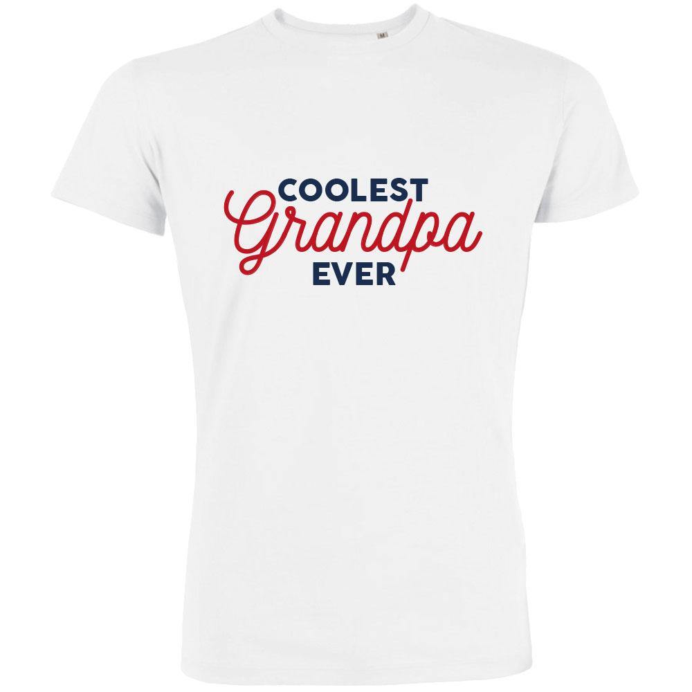 Coolest Grandpa Ever Men's Organic Tee - bigfrenchies