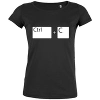 Ctrl + C and Ctrl + V Organic Cotton Matching Family Set (Set of 2)