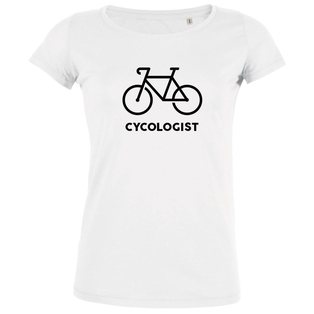 Cycologist Women's Organic Tee - bigfrenchies