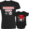 Daddy Geek and Baby Geek Dad and Child Matching Outfit