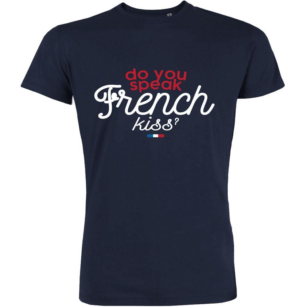 Do You Speak French Kiss Organic Tee - bigfrenchies