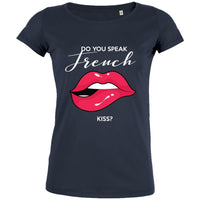 Do You Speak French Kiss Women's Organic Tee - bigfrenchies