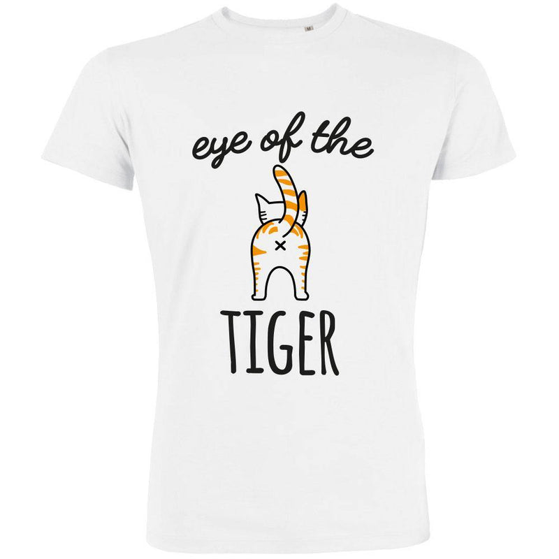 Eye Of The Tiger Men's Organic Tee - bigfrenchies