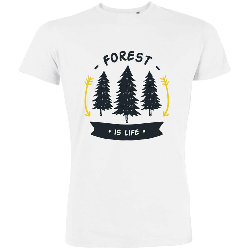 Forest Is Life Men's Organic Tee - bigfrenchies