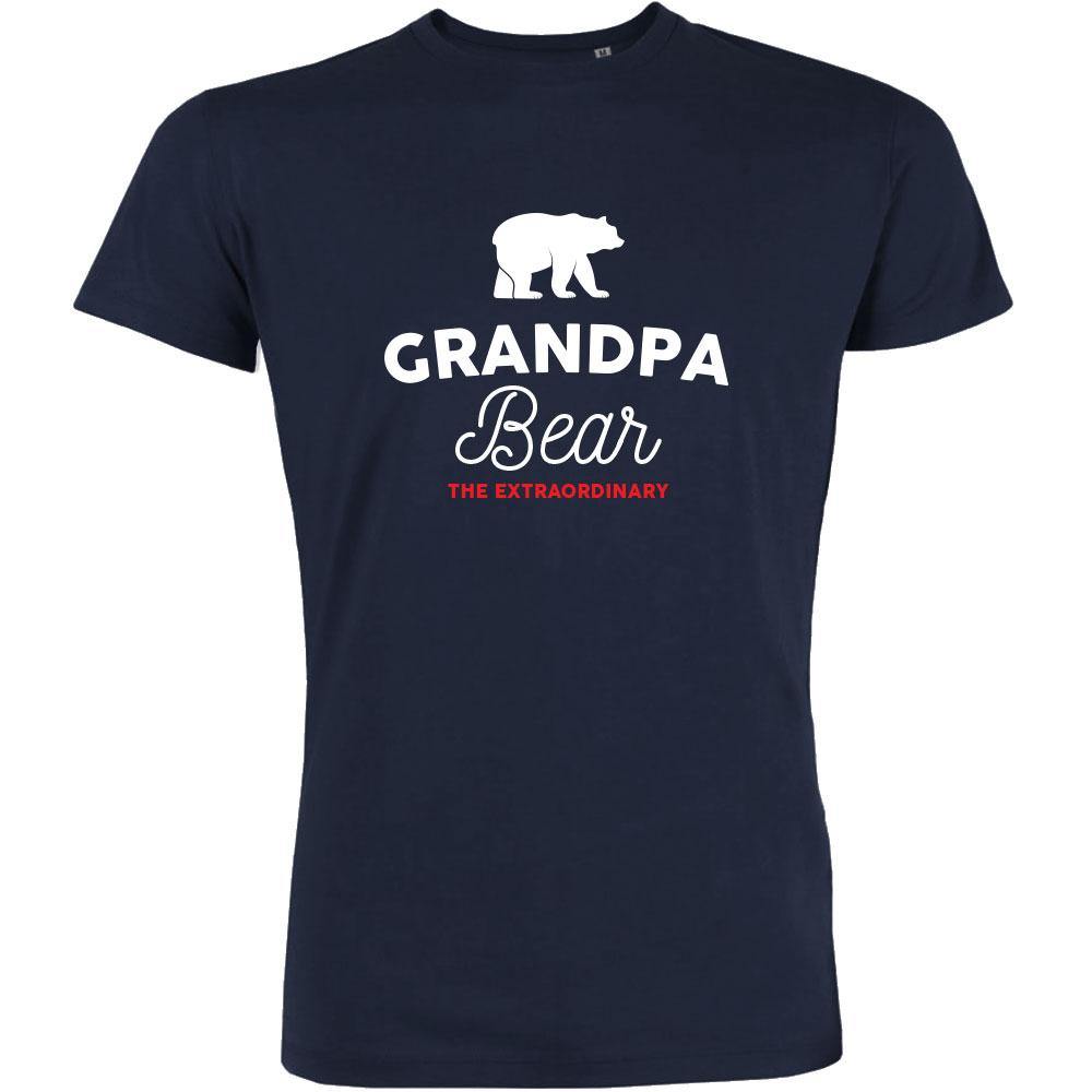 Grandpa Bear Men's Organic Tee - bigfrenchies