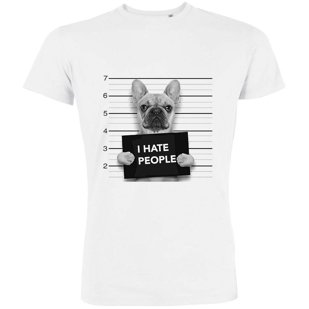 I Hate People Men's Organic Tee - bigfrenchies