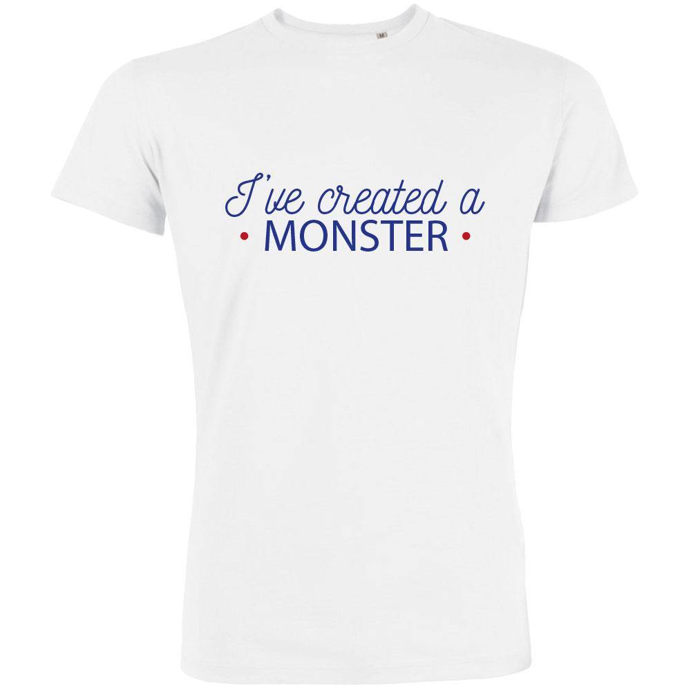I've Created A Monster Men's Organic Tee - bigfrenchies