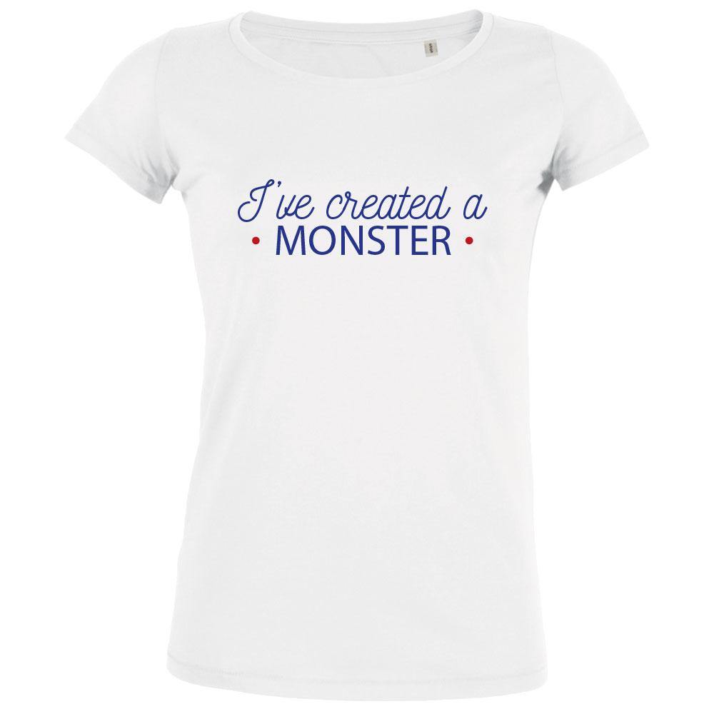 I've Created A Monster Women's Organic Tee - bigfrenchies