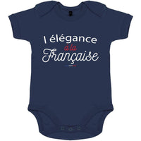 L'élégance À La Française Organic Baby Onesie - BIG FRENCHIES