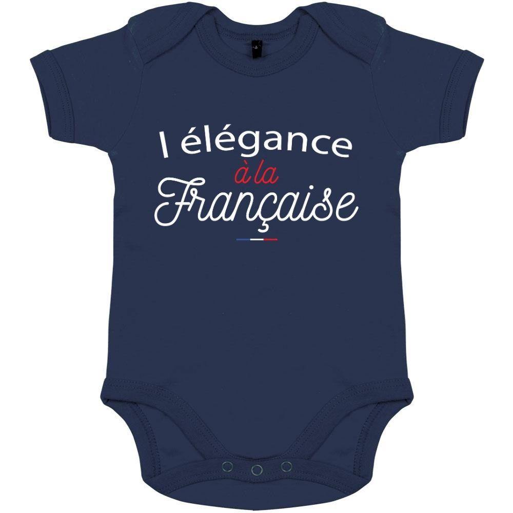 L'élégance À La Française Organic Baby Onesie - BIG FRENCHIES