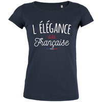 L'Elegence À La Française Women's Organic Tee - BIG FRENCHIES