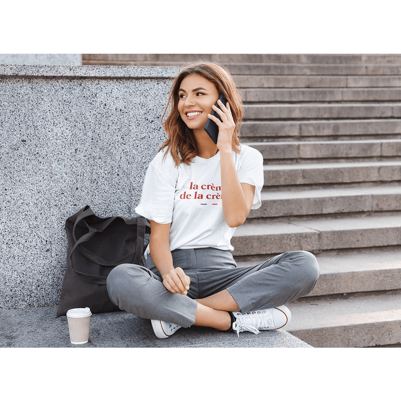 bønner Cyberplads Brød La Creme De La Creme Women's Organic T-Shirt – BIG FRENCHIES