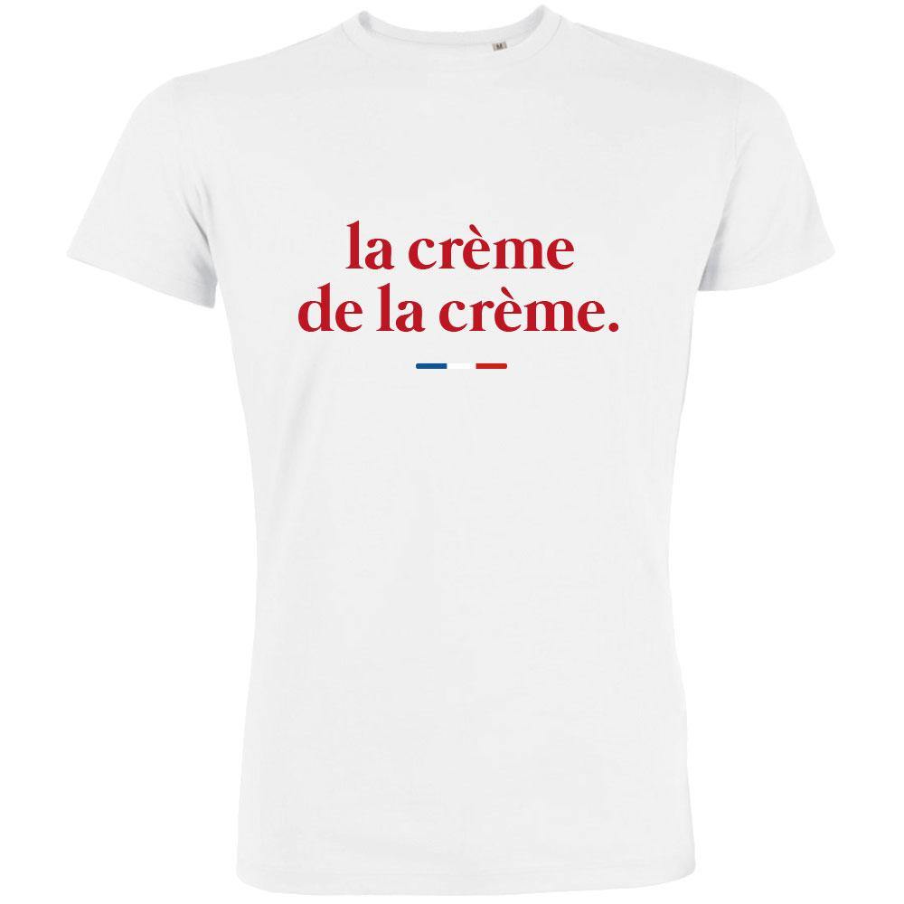 La Crème De La Crème Men's Organic Tee - bigfrenchies