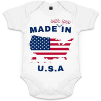 Made in USA Organic Baby Onesie - BIG FRENCHIES