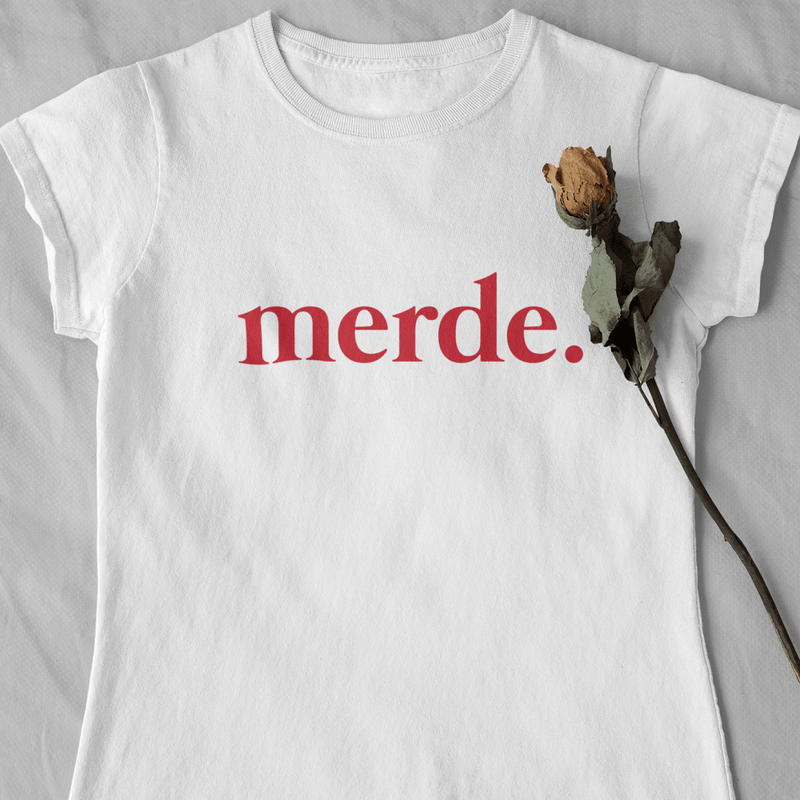 Merde Women's Organic Tee - BIG FRENCHIES