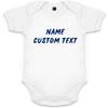 Personalized Name Organic Cotton Baby Onesie