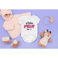 Ptite Meuf Organic Baby Girl Onesie - BIG FRENCHIES