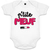 Ptite Meuf Organic Baby Girl Onesie - bigfrenchies