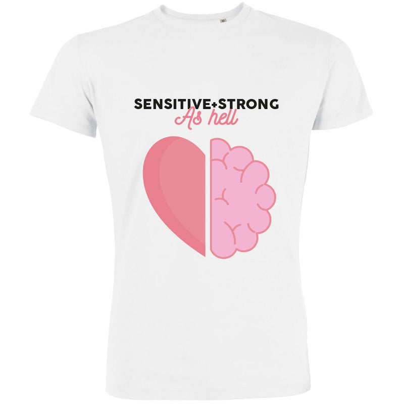 Sensitive+Strong As Hell Men's Organic Tee - BIG FRENCHIES