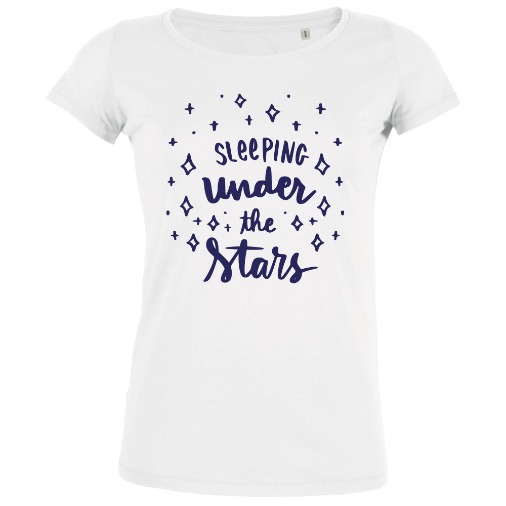 Sleeping Under The Stars Women's Organic Tee - BIG FRENCHIES