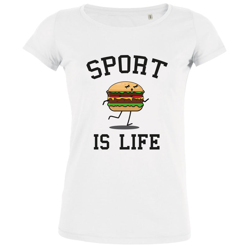 Sport Is Life Women's Organic Tee - BIG FRENCHIES