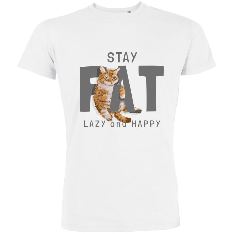 Stay Fat Men's Organic Tee - BIG FRENCHIES