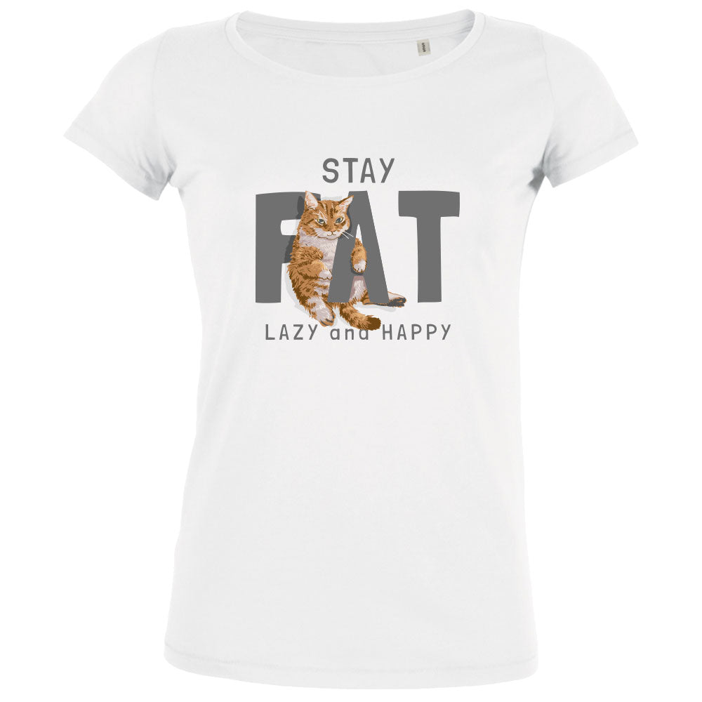 Stay Fat Women's Organic Tee - BIG FRENCHIES