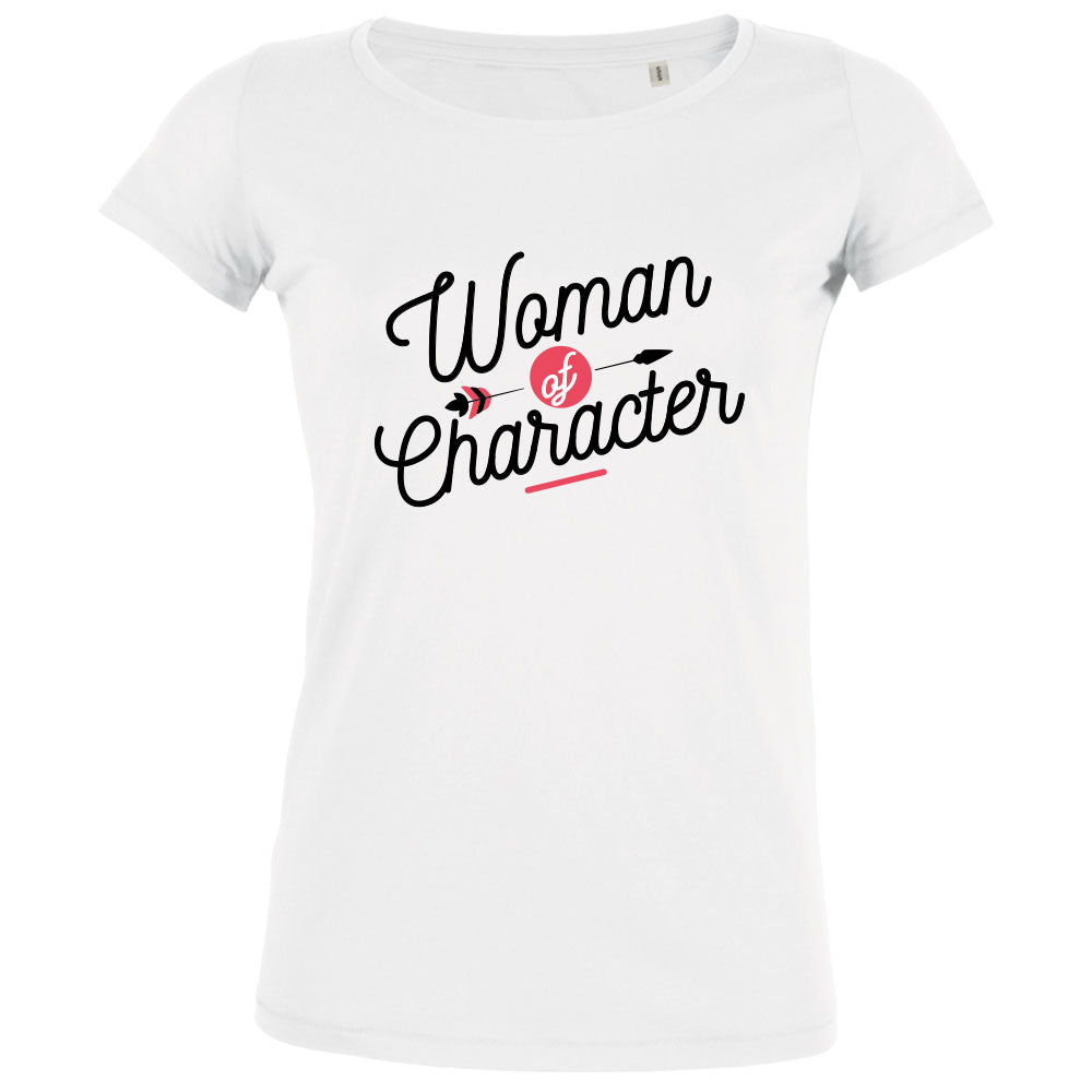 Woman Of Character Women's Organic Tee - BIG FRENCHIES